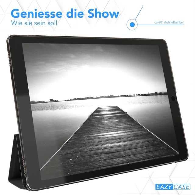 Für Apple iPad Pro 12,9" 2017 Schutzhülle Tablet Tasche Case Hülle Cover Schwarz 4