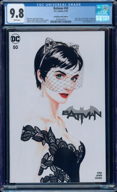 Batman #50 CGC 9.8 Middleton Ssalefish Comics Variant Cover