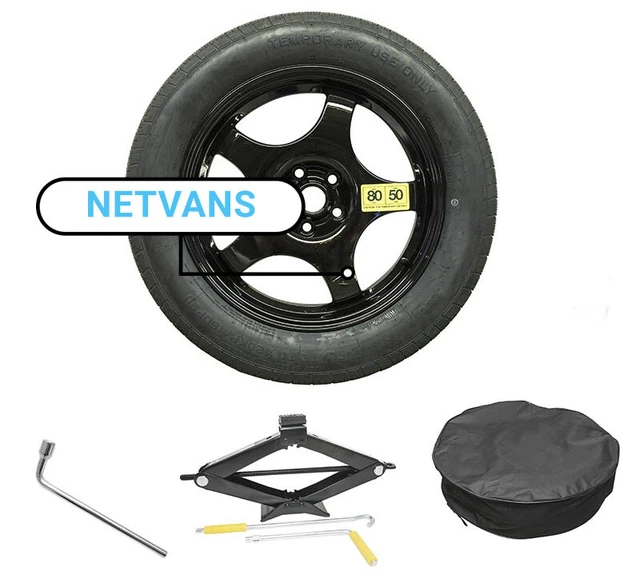 Kit Roue De Secours 18 Pouces Pour BMW Série 3 G20-G21 (2019+) | Inclut Cric, Clé, Sac | Sécurité Voyage