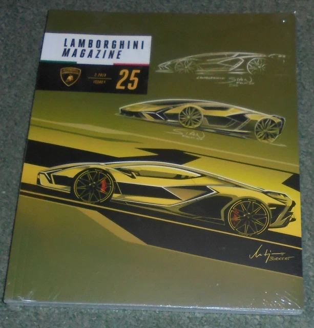 LAMBORGHINI MAGAZINE 25 Official Issue BRAND NEW SEALED £22.50 ...