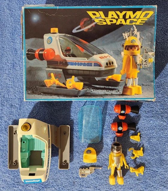 1980 GEOBRA PLAYMOBIL Playmospace 3509 Space Ship Véhicule Spatial