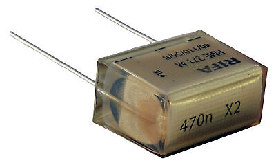 1 condensateur RIFA PME 271 M X2 0,047µF 0.047µF 47nF 47n 275V 15.2mm SH 250V MP 