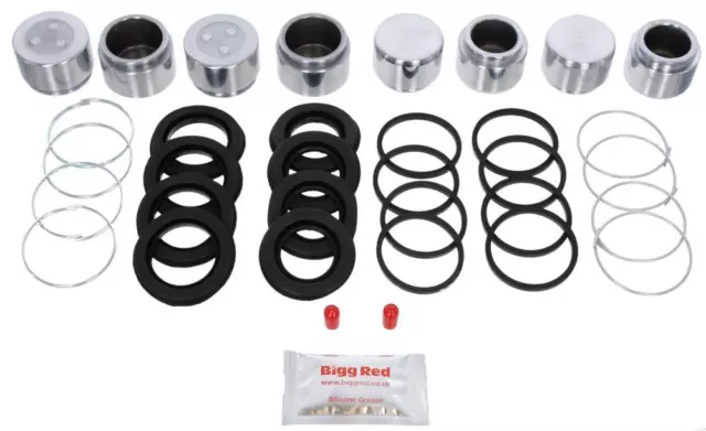 pour MITSUBISHI 3000 GT 1989-99 kit de réparation étrier de frein avant + pistons