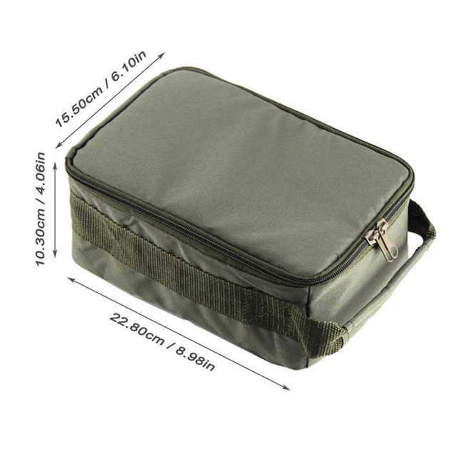 Karpfen Rig Systemkoffer Karpfen Angeln Terminal Tackle Tasche Rolle Lure Beutel 3