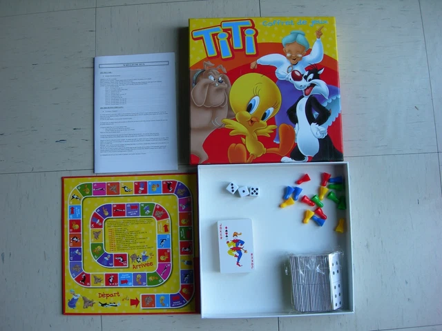 Jeu De Société Ancien 'Titi Et Ses Amis' MB 1976 - Complet - Occasion