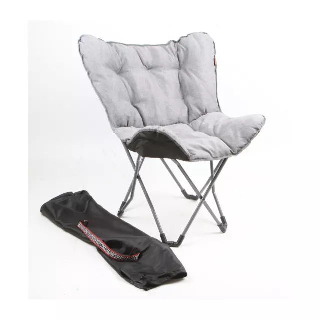 Carbest Redbridge Chaise, Gris + Défectueux (262217)