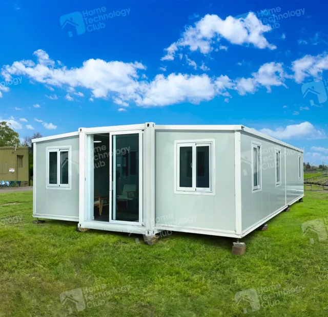 40ft Expandable Container Home Transportable Granny Flat Relocatable Tiny Home