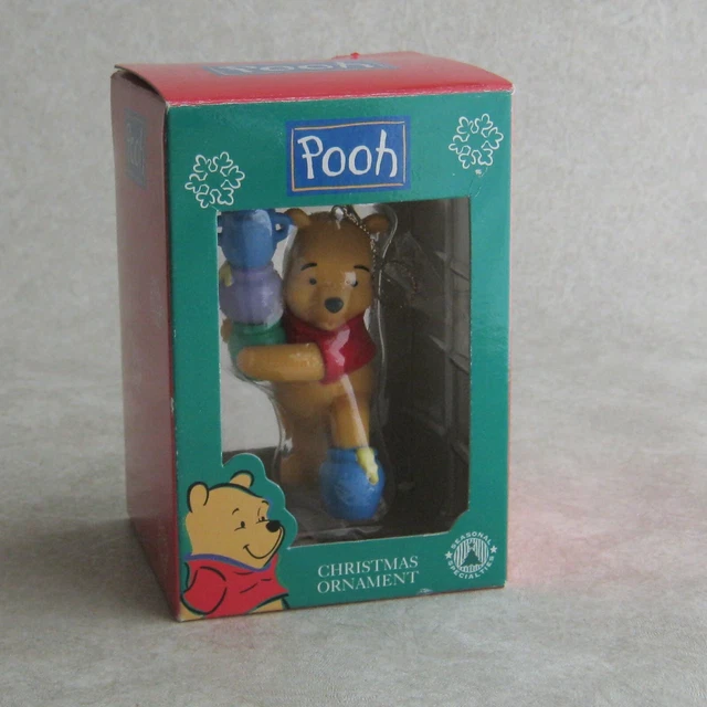 DISNEY WINNIE THE Pooh Christmas Ornament Honey Hunny Pots Seasonal