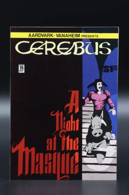 Cerebus (1977) #16 1st Print Dave Sim Cover, Art & Story Aardvark-Vanaheim VF-