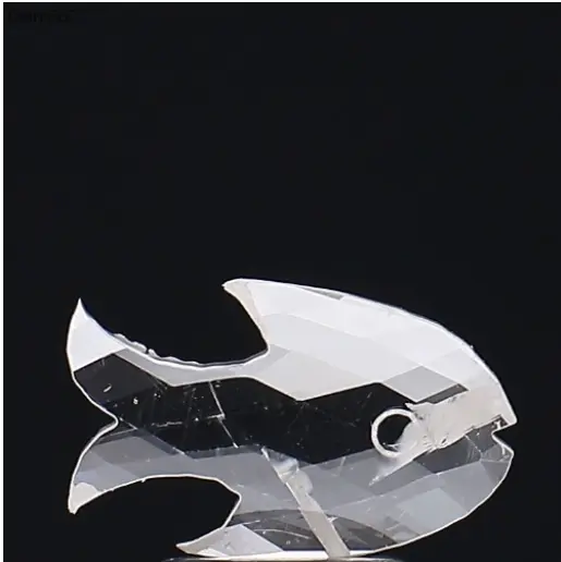 0.83ctw Fish Shape Lab Grown Dimaond Fancy Cut CVD Loose Diamond For Use Jewelry