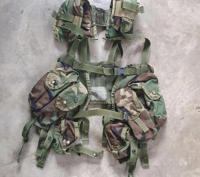 US MILITARY SURPLUS M81 Tactical Load Bearing Vest LBV $35.00 - PicClick