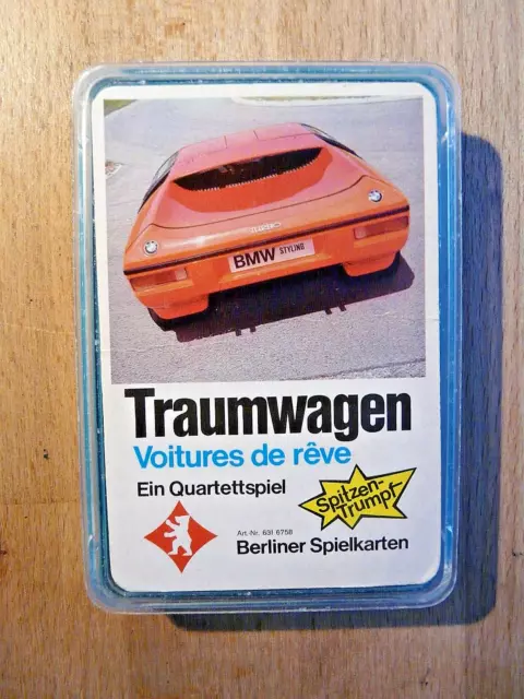 Quartett Berliner Spielkarten 6316758 Traumwagen Voitures de reve # (561)