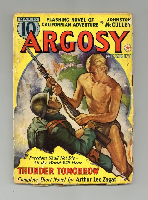 Argosy Part 4: Argosy Weekly Mar 16 1940 GD