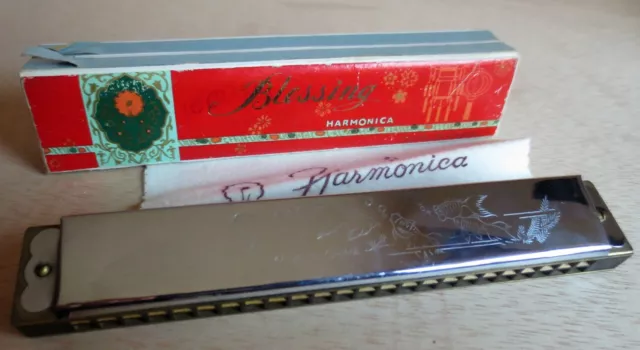 Armónica Blessing. Vintage Años 50-60. Harmonica 3