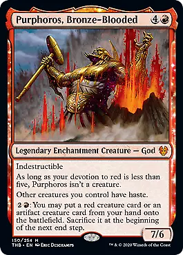 Bronzehide Lion 2x FOIL THB MTG Theros Beyond Death Rare MINT green white