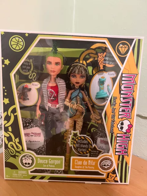 Monster High Cleo de Nile and Deuce Gorgon first wave 2009