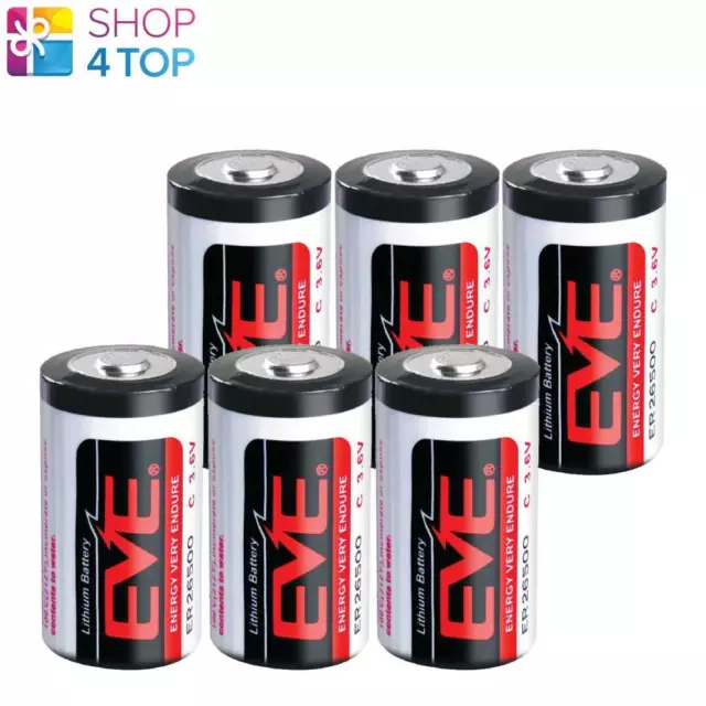 6 EVE ER26500 C Batterie Lithium LR14 3.6V Energie Cellule Taille Simple  Neuf EUR 77,14 - PicClick FR