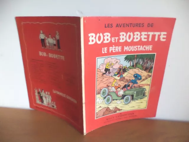 E.O. albums de Bob et Bobette par Vandersteen 1958 " le père Moustache"