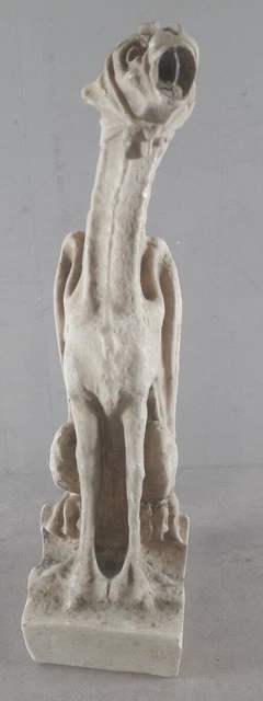 Sculpture Murale Platre Gargouille Art Medievale Style Gothique Eglise Sculpture Murale Platre Gargouille Art Medievale Style Gothique Eglise