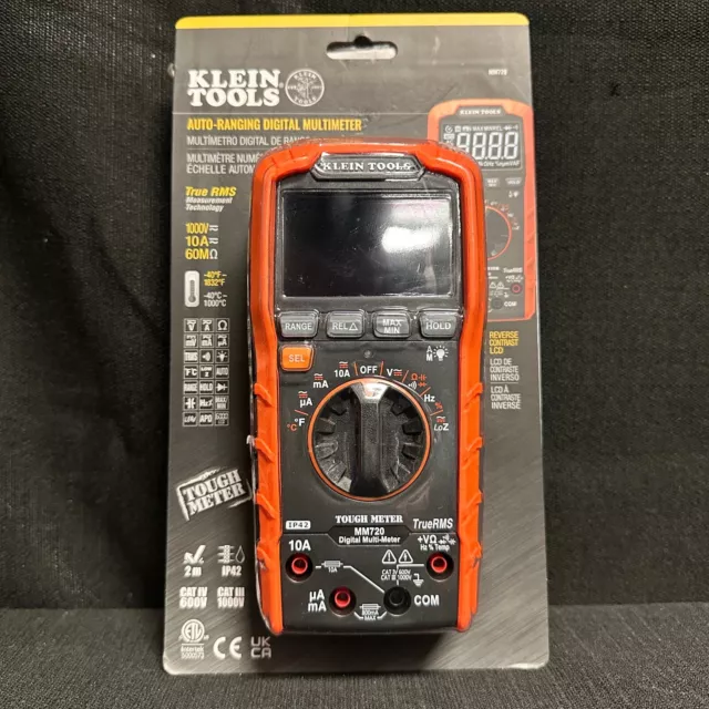 BRAND NEW Klein Tools MM720 Digital Multimeter