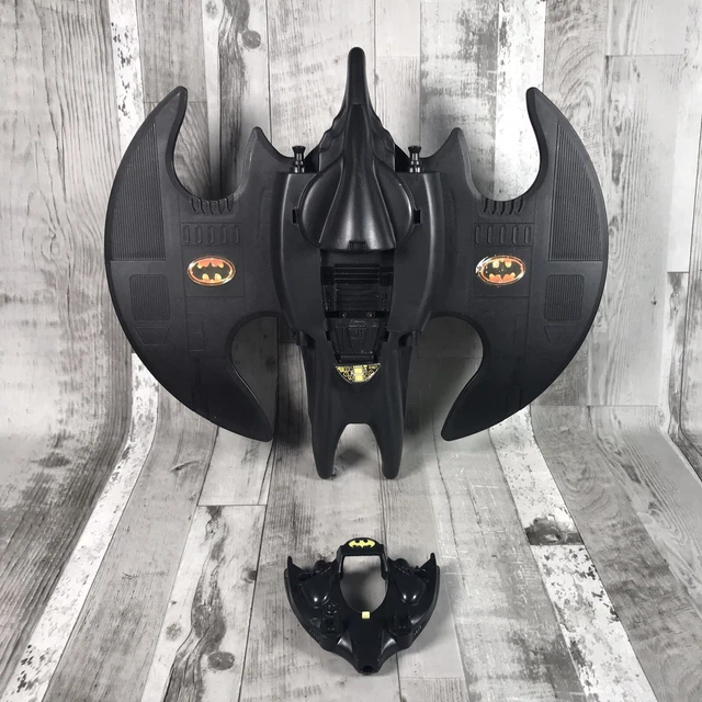 DC 1989 Batman Batplane Handheld Bat Wing Gun Toy - No Missiles