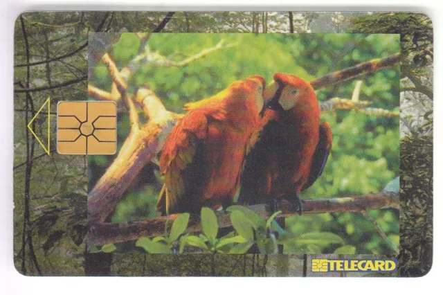 Europe  Telecarte / Phonecard .. Rep. Tcheque 150Kc Oiseau Perroquet 98  Puce