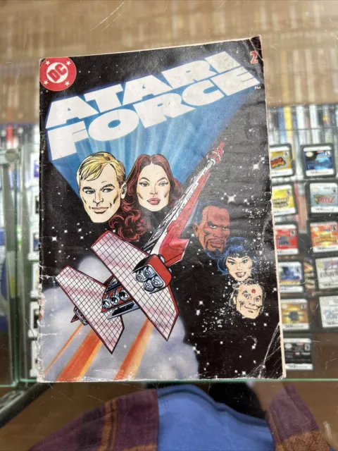 1982 Atari Force #2 DC Mini Comic Book
