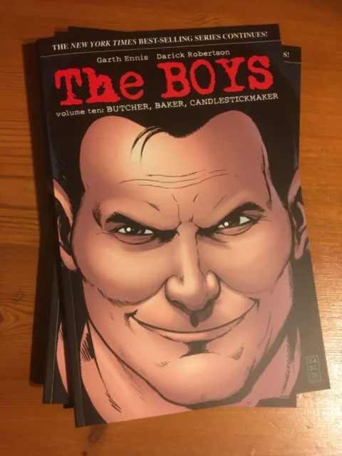 The Boys Volume 10: Butcher Baker Candlestickmaker New Titan Books Graphic Novel