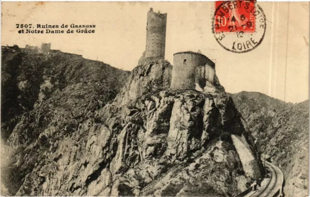 CPA Ruins of Grangen and Our Lady of Grace FRANCE (915903)