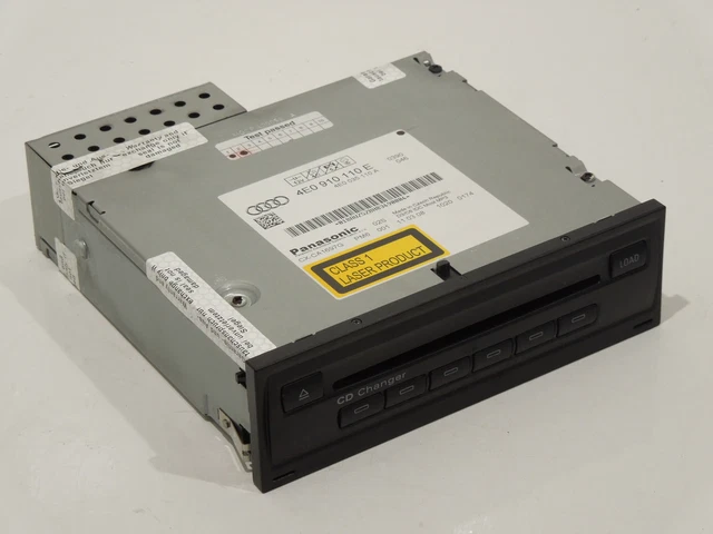 Audi A6 C6 A8 D3 Cambiatore CD 6 dischi con capacità MP3 4E0910110E 4E0035110E