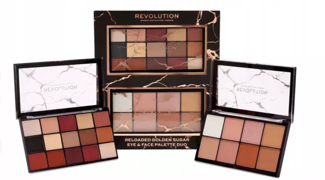 Makeup Revolution Geschenkset RELOADED FACE & EYE Lidschatten Konturenpalette