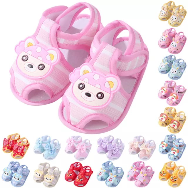 Baby Girls Boys Soft Toddler Shoes Infant Toddler Walkers Sandals for Kids Boys