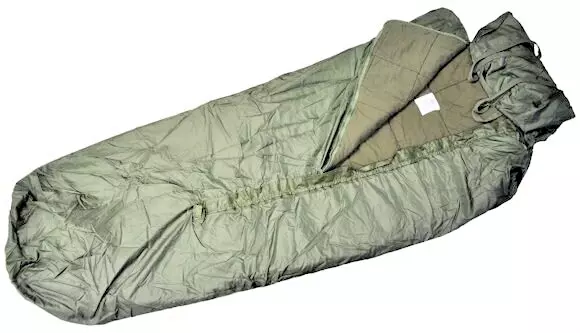 Sac de couchage TRAPEZOIDALE modèle ÉTÉ kaki de l'armée française - 1er choix