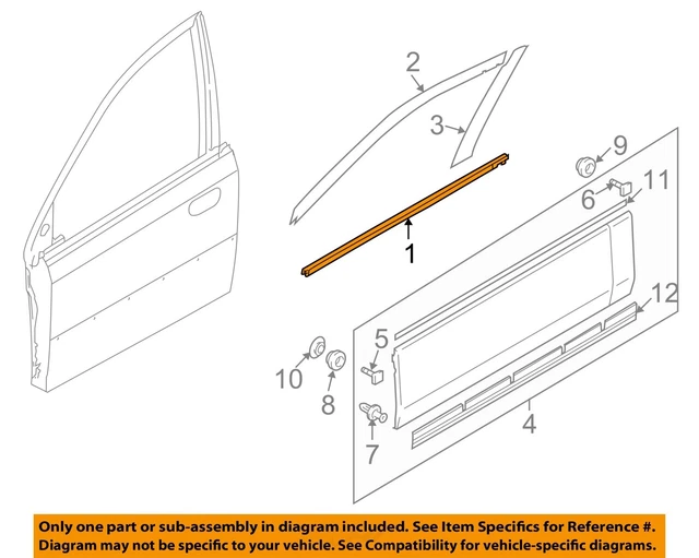 For Toyota Tundra 2014-2021 Toyota 681600C020 Front Right Door