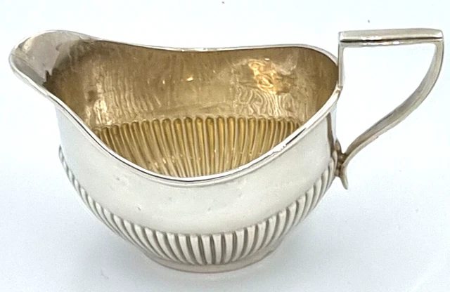 Edwardian Sterling Silver Cream Jug 40grams Hallmarked Birmingham 1905 wk17