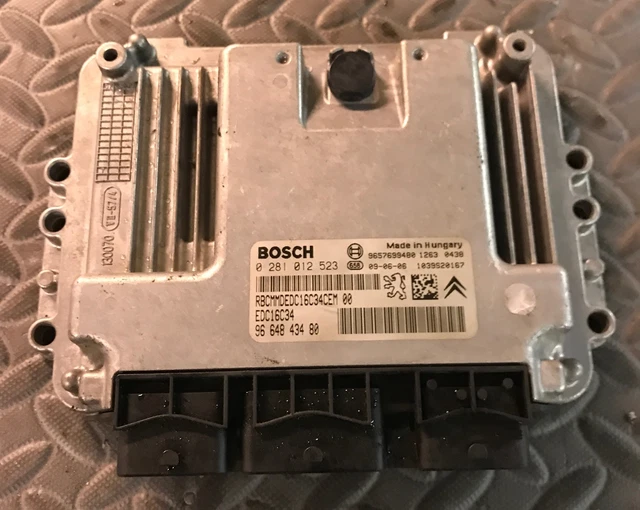 Calculateur Moteur Vierge PEUGEOT 207 1.4 HDI - Réf. 0281012523 EDC16C34