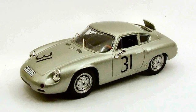 1:43 BEST PORSCHE Abarth Tour De France 1961 R. Bouchet #156 Be9430