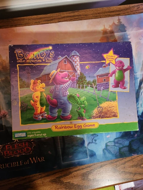Barney S Great Adventure Movie Follow The Egg Game Vintage 1998 Complete 15 43 Picclick Uk Barney S Great Adventure Movie Follow The Egg Game Vintage 1998 Complete 15 43 Picclick Uk