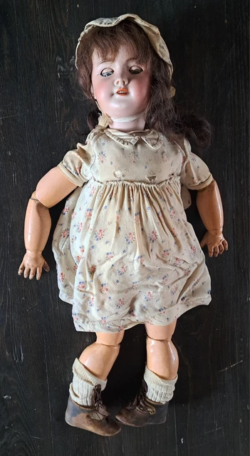 POUPÉE ANCIENNE MIGNONNETTE communiante visage céramique années 50 EUR 17,90 - PicClick FR