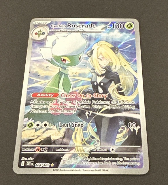 2025 POKEMON SCARLET Violet Destined Rivals Cynthias Roserade ...