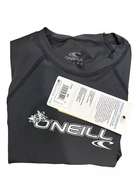 O'Neill Wetsuits Women's Basic Skins Upf 50+ Long Sleeve Rash Guard Graphite S