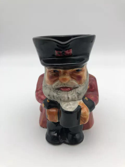 Small Chelsey Pensioner Toby Jug by Shorter & Sons Staffordshire, 9cm