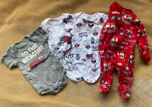 Firefighter Baby Clothes