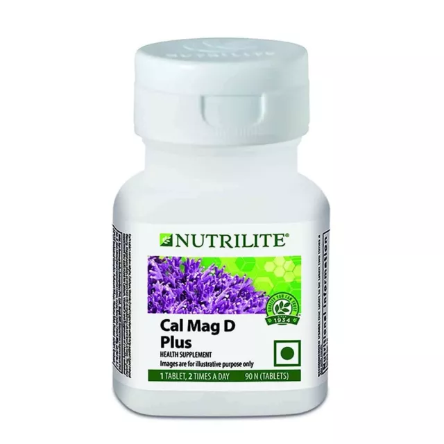 Amway Nutrilite Cal Mag d Plus,Pack of 90 Tablets