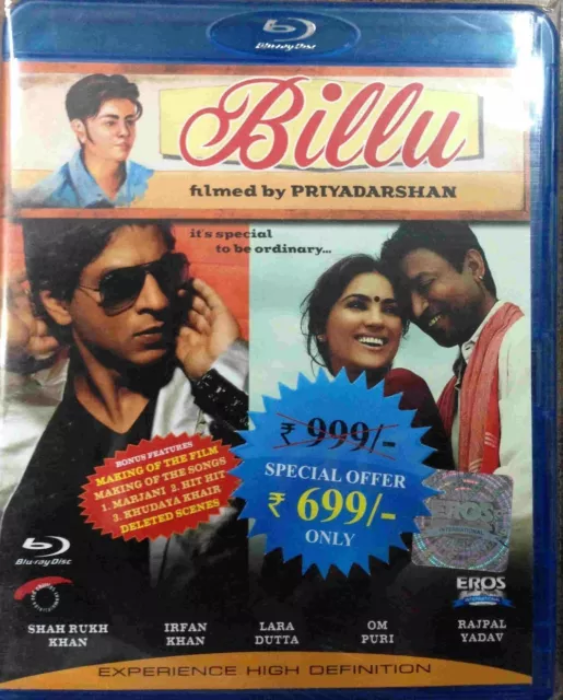 Billu - Shahrukh Khan - Bollywood Film Hindi Bluray (Edition Spéciale)