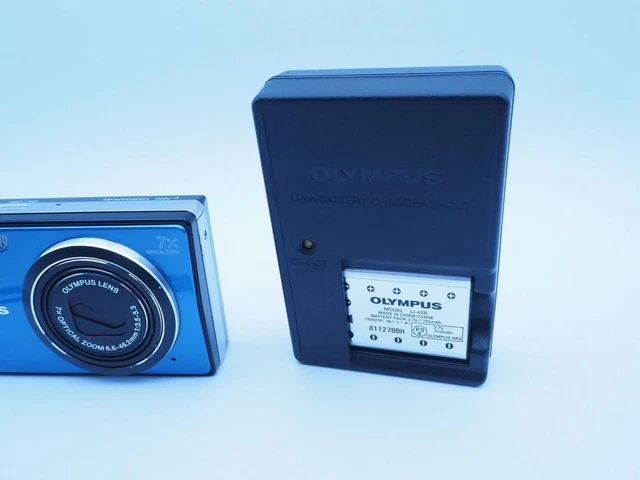 ✓ FUNCIONALIDAD CONFIRMADA: Cámara digital compacta Olympus μ
