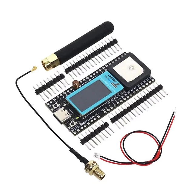 LORA TRACKER ESP32 LoRa Meshtastic Asset Tracker SX1262 Wi-Fi Bluetooth ...
