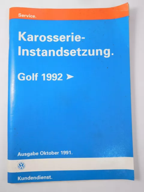 Reparaturleitfaden VW Golf 3 1992  Karosserie Blecharbeiten Maße AB Säule Dach