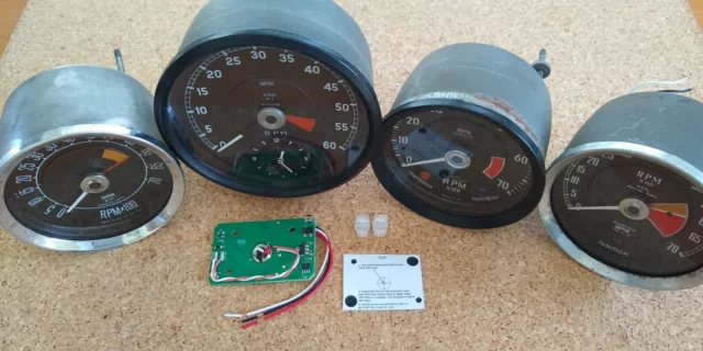 REV COUNTER REPAIR KIT Smiths / Jaeger EASY FIT Tacho RVI and RV Tachometer