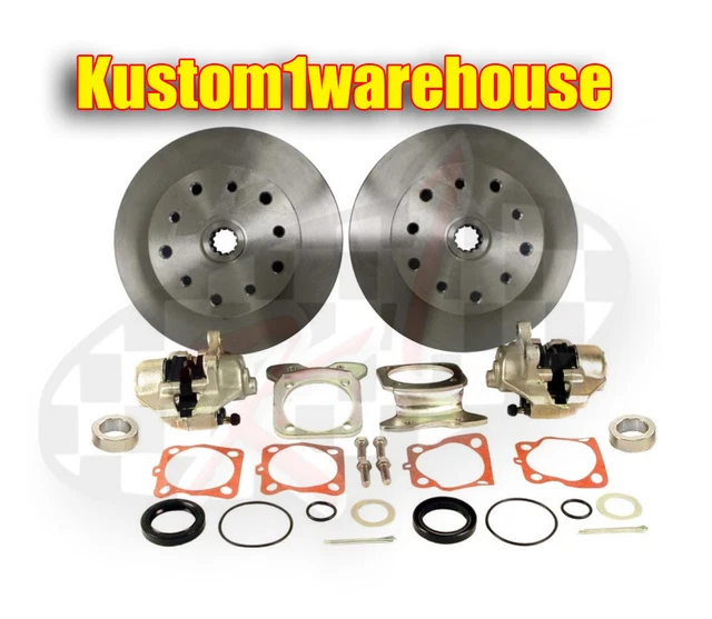 REAR DISC BRAKE conversion kit VW Bug 196879 5 lug Porsche w/o
